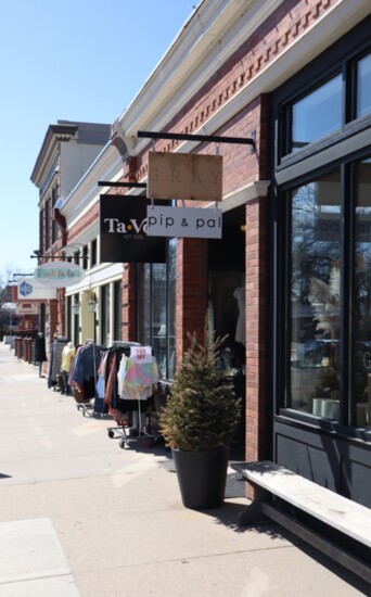 Shopping on Water Street in Downtown Excelsior