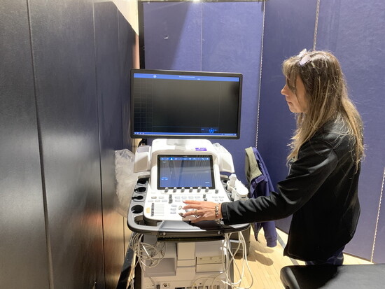 Screening equipment. Photo courtesy of Patrice Bullock.