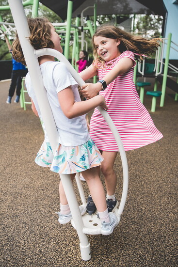 Play time is part of the journey. 