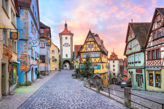 A picturesque small town in Germany.