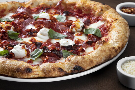 Fiery Diavola pizza 