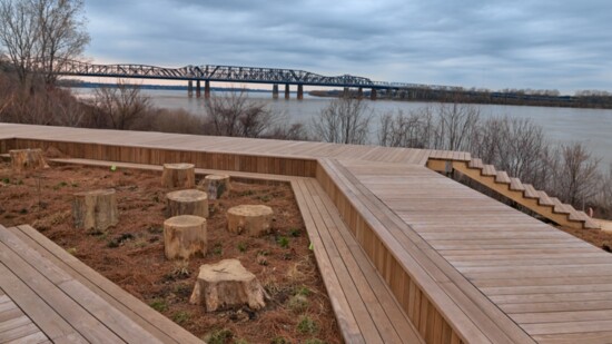 One of the outdoor classroom spaces that will be the home for new youth development programs