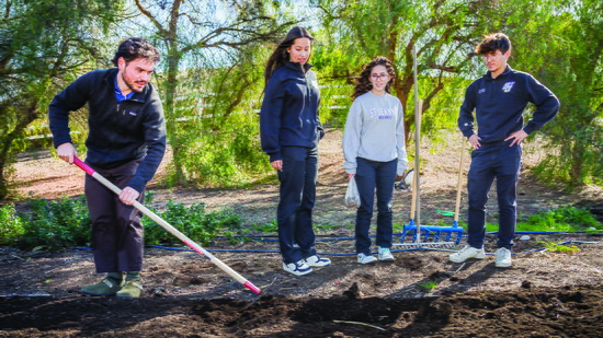 This year's farm team has made the commitment to give 25% of their annual harvest to those in need locally.