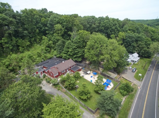 A bird's-eye view of the Passage East compound on Danbury Road in Wilton. 