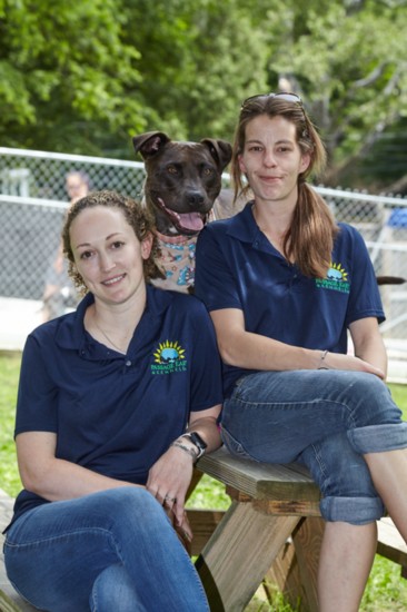 Fawn (left) is Passage East’s General Manager and Head of Grooming. Katrina (right) serves as Kennel Director (and is also Slate’s mom) at Passage East.