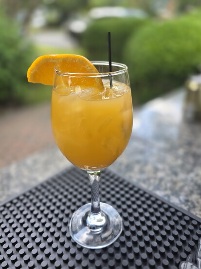 Peach Sangria. Photo Credit: Vandiver Inn