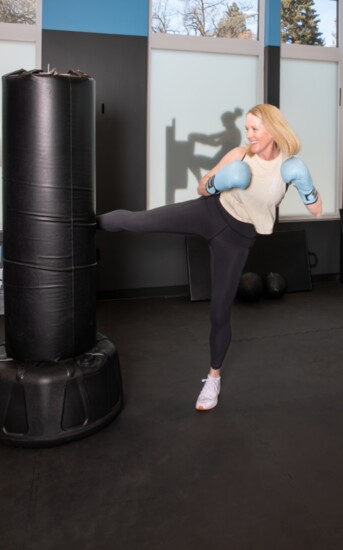 Owner/trainer of 30 Minute Hit, Melanie Martinson focuses on fitness techniques, as well as self-defense education for women.