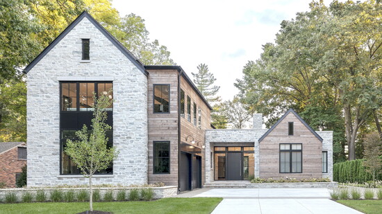 The Bloomfield Hills home “has a stunning aesthetic, but it’s also livable and comfortable — my favorite kind of house,” Greg La Marco says. Two distinct sides