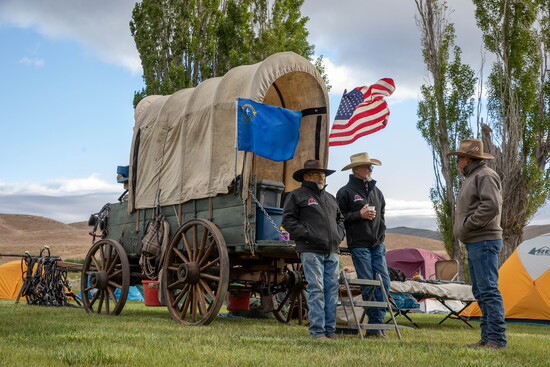 The cattle drive event at Winnemucca Ranch is an unofficial kickoff to the Reno Rodeo for invited guests.