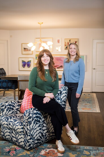 Susie Prince and Elizabeth Lamb of Susie Mae Design.