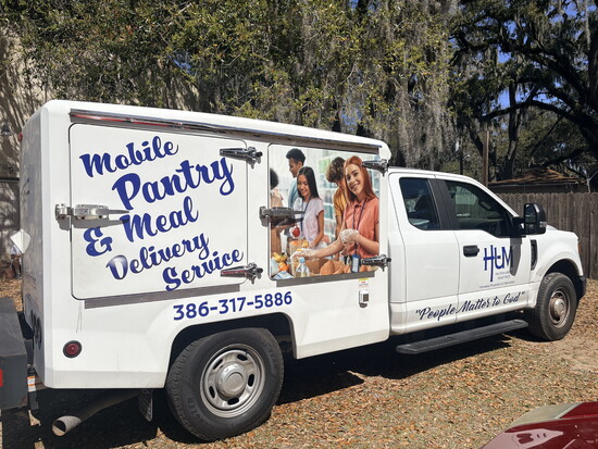 Bridge of Hope brings nutritious food essential resources directly to the community.