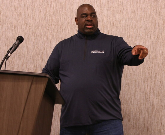 MBK Cincinnati President, Terrance Bacchus. 