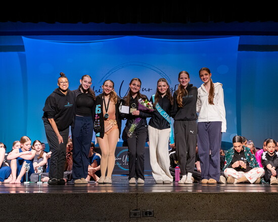 Nabi Jordan-Polk, Della Ambrose, Brooke Carroll, Lexi Farrington, Reese Foxman, Teresa Norton and Liza Jones earned the Share Your Light Award.