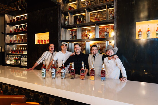 (L-R) Dave Goldschmidt, Ryan "Spilly" Spilborghs, Joe Berlin, Jordan Lockner, and Hunter Hoshiko united in bringing the vision of Twin Staves to life.