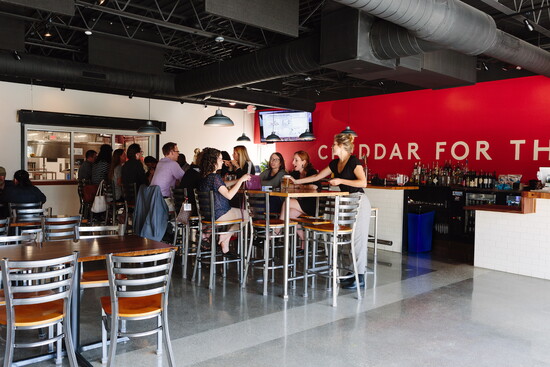 Urban Stead Cheese tasting room. Photo By: Jon Medina