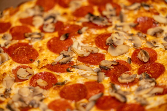 Pizza at Box Hill Pizzeria & Crabcakes. Photo Credit: Kerry Paradis Photography