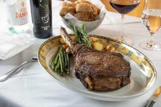 44-ounce Prime Tomahawk Steak.