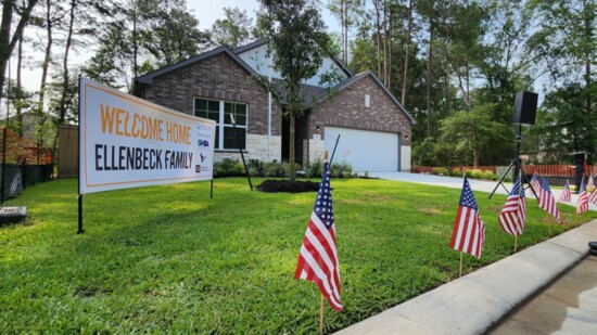 Ellenbeck Family is welcomed into the community. 