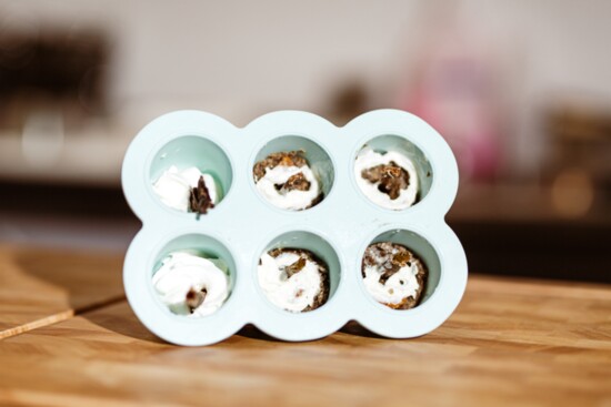 Homemade dog treats made by UP staff