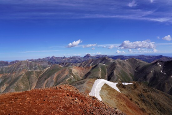 Summit of Redcloud Peak
