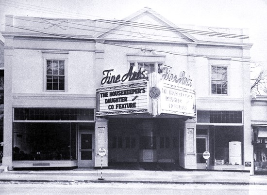 The Fine Arts Theater at 80 Post Road East in 1940