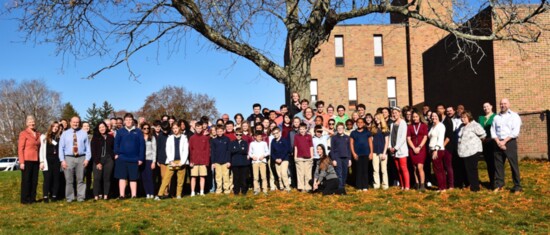 Students at Ben Bronz Academy in West Hartford