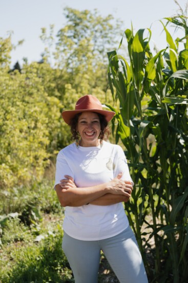 Adriana Karagozian Owner of Fram Scratch Farm