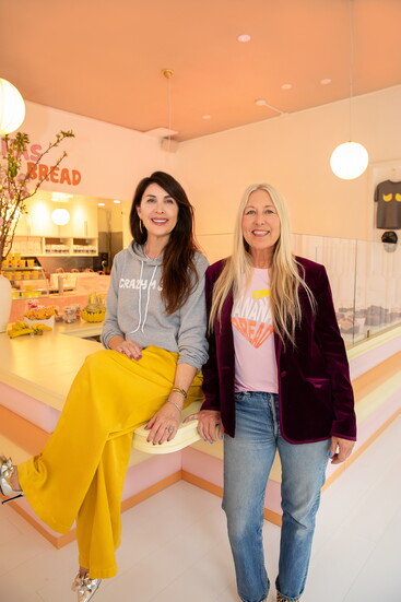 Estee Stanley and Leah Smith at their new Brentwood shop