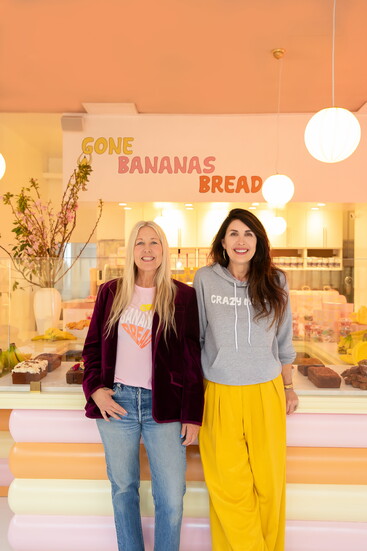 Leah Smith and Estee Stanley at their new Brentwood shop