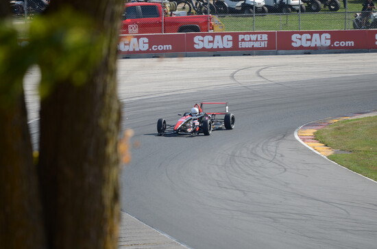 Brendon Cronin racing. Photo courtesy of Brendon Cronin