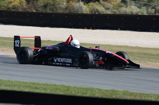 Brendon Cronin racing. Photo courtesy of Brendon Cronin