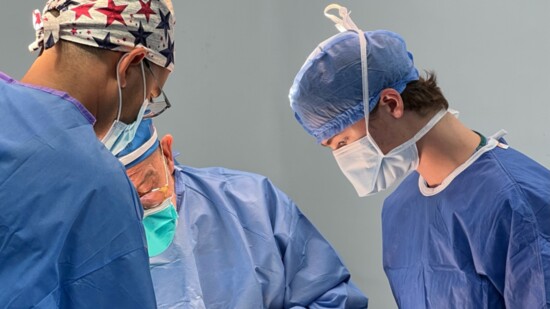local ENT surgeons who also were on the mission