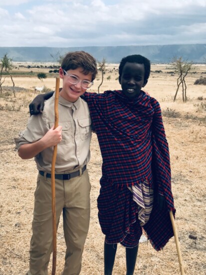 Jonathan Willis in Tanzania