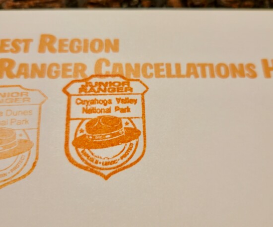 Ranger Stamp, Indiana Dunes National Park.