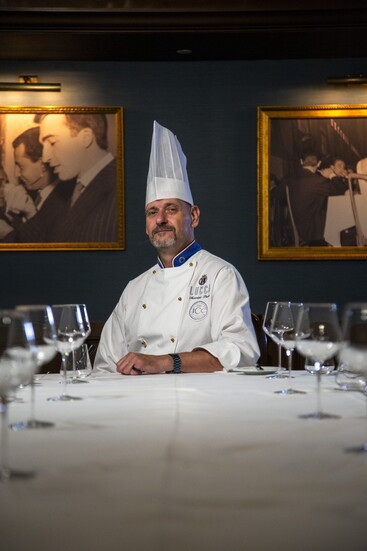 Ristorante LUCCA Executive Chef Maurizio Peccolo.