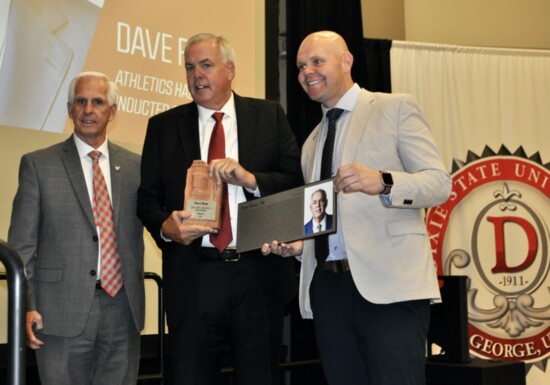 Dave Rose induction by Dixie State College officials