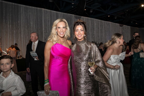 Interfaith President and CEO Missy Herndon with Courtney Pell Wilkerson, owner of Pell 1990 - The Walk, 2024.