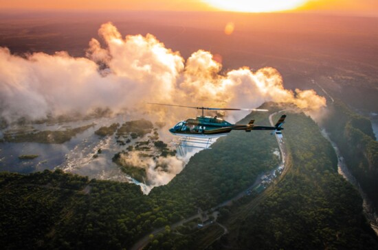 Fly over the rock fortresses and cathedrals and cascading waterfalls of the great canyon, marveling at some of the oldest exposed rocks on earth.