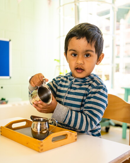 At Brooksfield, we believe that children think with their hands.