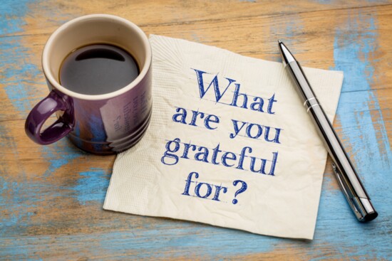 Incorporate gratitude into your daily life with a journal.