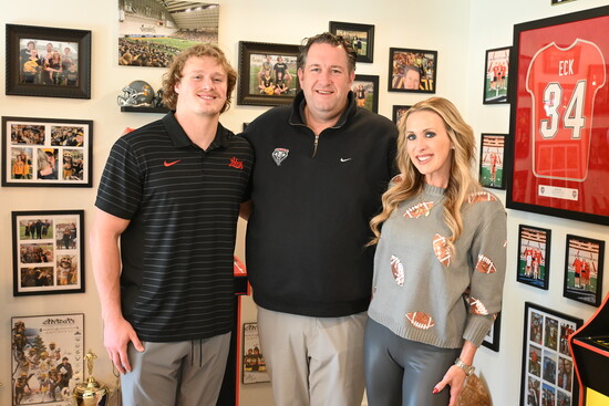 Jaxson, Jason, and Kimberly Eck