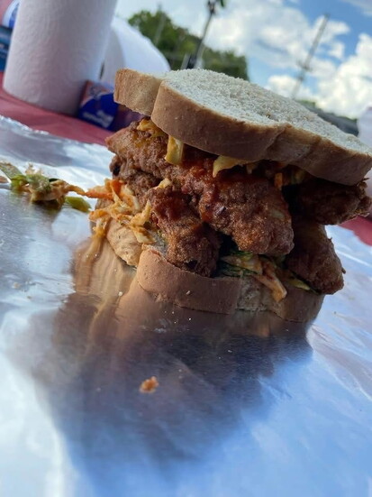 Chef Cory's Famous Creole-Cajun Fish Sandwich
