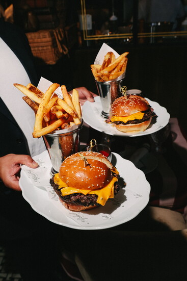 Classic burgers and fries