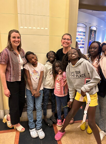 Youth from Our Place attend a performance thanks to Community Seats. Photo courtesy of Community Seats.