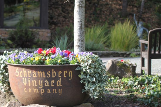 Known for sparkling wines, Schramsberg Vinyard's manicured estate is open for tours and tastings by appointment.