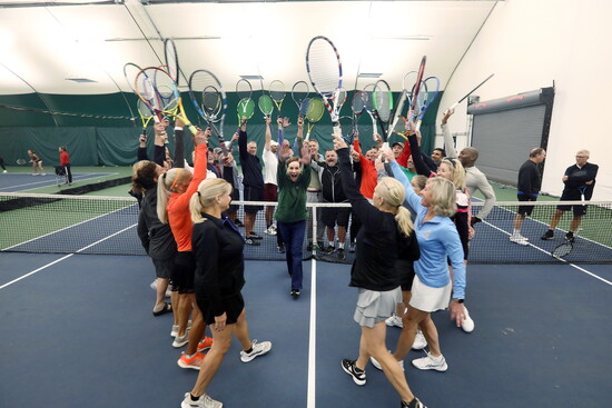 Pickleball and tennis tournaments at the Highlands Schools' Big Event annual fundraiser. Photo Credit: MidAtlantic Photographic LLC