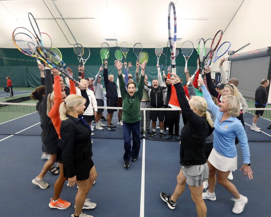 Pickleball and tennis tournaments at the Highlands Schools' Big Event annual fundraiser. Photo Credit: MidAtlantic Photographic LLC