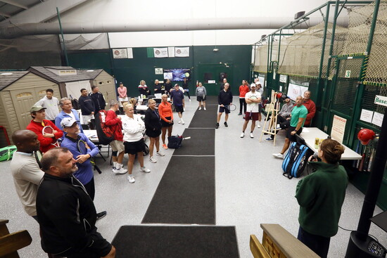 Pickleball and tennis tournaments at the Highlands Schools' Big Event annual fundraiser. Photo Credit: MidAtlantic Photographic LLC