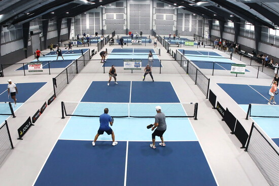 Pickleball and tennis tournaments at the Highlands Schools' Big Event annual fundraiser. Photo Credit: MidAtlantic Photographic LLC