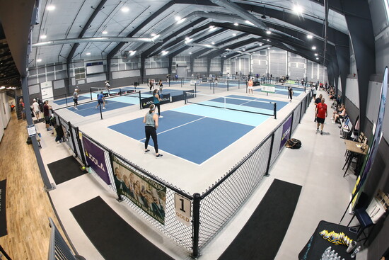 Pickleball and tennis tournaments at the Highlands Schools' Big Event annual fundraiser. Photo Credit: MidAtlantic Photographic LLC